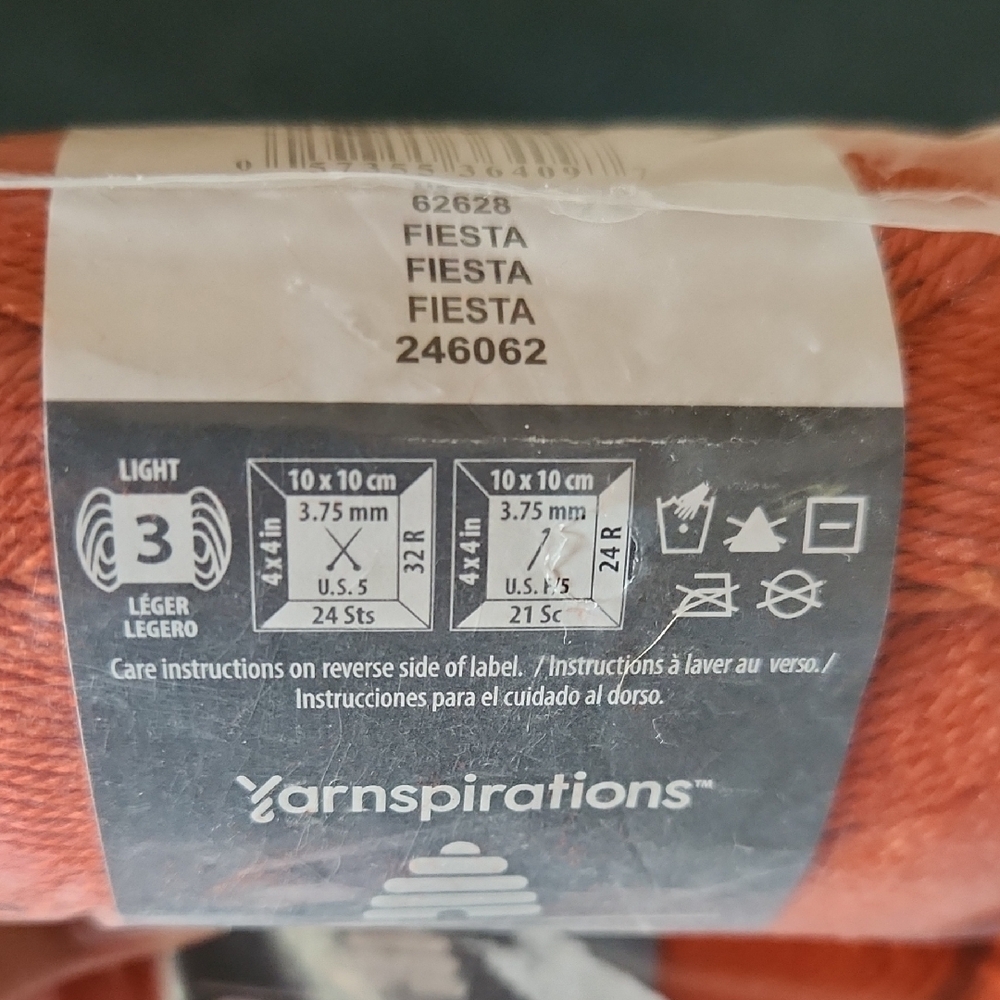Patons Grace Sealed Yarn Pack, Color Fiesta, Lot Of 6 - Picture 3 of 4